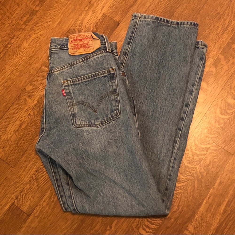 Vintage Levi’s 501 Button Fly Men’s Jeans #16